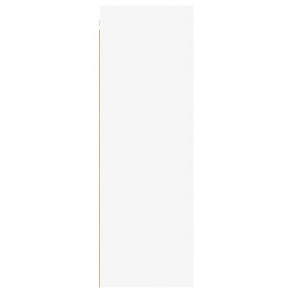 vidaXL TV skapītis, 30,5x30x90 cm, balts, inženierijas koks