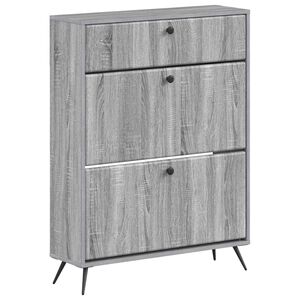 vidaXL Apavu skapis BREDA 78 x 24 x 103 cm Inženierijas koks