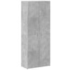 vidaXL dokumentu skapis, betona pelēks, 60x32x153 cm inženierijas koks