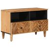 vidaXL Uzglabā&scaron;anas skapji Brūna 70 x 33,5 x 46 cm Cieta mango koksne
