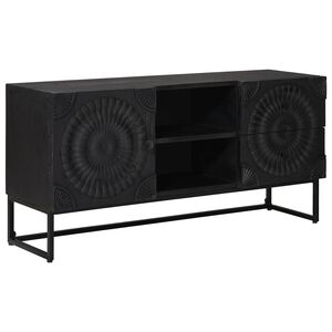 vidaXL Televizora skapī&scaron;a Melns 105 x 30 x 54 cm