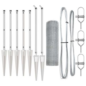 vidaXL Žoga āķis Sudraba