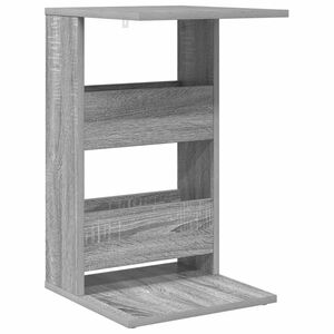 vidaXL Sānu galds Pelēks Sonoma 40 x 35 x 60,5 cm Inženierijas koks