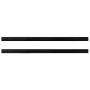 vidaXL Pa&scaron;līpojo&scaron;as durvju birstes 2 pcs Brūna 100 cm