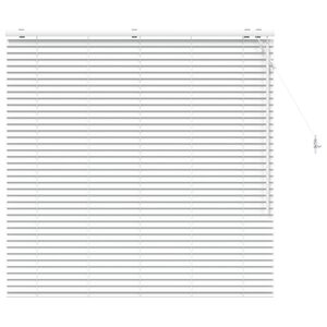 vidaXL Venēcijas žalūzija Balts 135 x 130 cm 35 mm