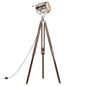 vidaXL grīdas lampa uz statīva, mango masīvkoks, 180 cm