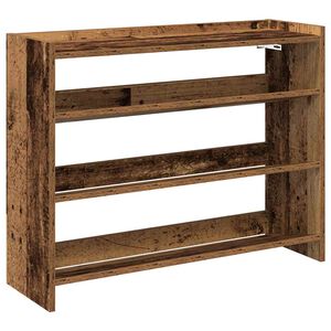 vidaXL apavu plaukts veca koka 80x25x62 cm inženierijas koks