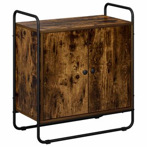 vidaXL kumode Kūpināts ozols 68 x 35 x 75 cm mākslīgais koks