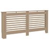 vidaXL radiatora pārsegs, 172x19x81,5 cm, MDF