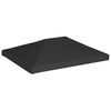 vidaXL nojumes jumta pārsegs, 270 g/m&sup2;, 4x3 m, melns