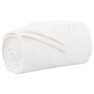 vidaXL Mest segu Balts 130 x 150 cm 0.51 kg Flīss