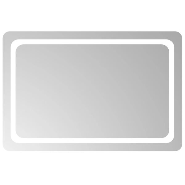 vidaXL vannasistabas spogulis ar LED, 90x60 cm
