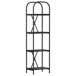 vidaXL Grāmatu plaukts 4 līmeņi 40 x 30 x 146 cm Inženierijas koks