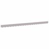 vidaXL Apgaismojo&scaron;s valance Gai&scaron;i pelēks 430 x 20 cm Audekls