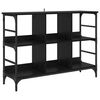 vidaXL Puse Melns ozolkoks 102 x 32 x 73,5 cm