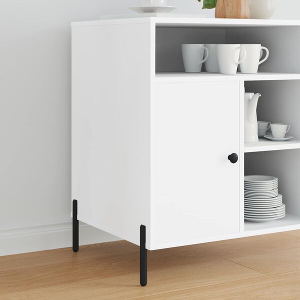 vidaXL Mēbeļu kājas 12 pcs Melna 66 x 36 x 160 mm Dzelzs