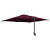 vidaXL Dārza parasols Bordo sarkans 248,5 x 247,5 x 160 cm
