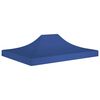 vidaXL dārza nojumes jumts, 4,5x3 m, zils, 270 g/m&sup2;