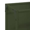 vidaXL Malkas plaukts Olive Green 25x25x60 cm Auksti velmēts tērauds