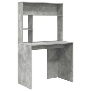 vidaXL Galds Betona pelēks 91 x 50 x 149 cm Inženierijas koks