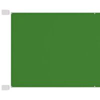 vidaXL vertikāla markīze, gaiši zaļa, 60x1000 cm, Oksfordas audums