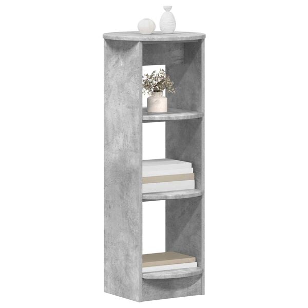 vidaXL Sānu skapis Betona Pelēks 40 x 40 x 100 cm Inženierijas koks