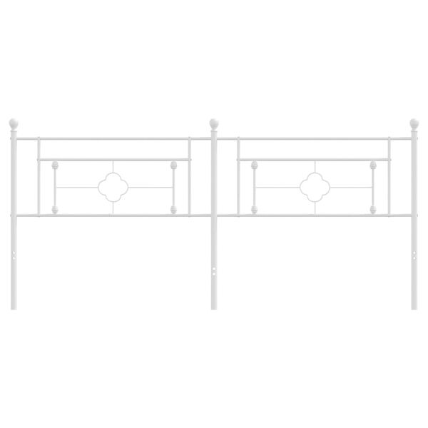 vidaXL rezerves galvgalis, balts, 200 cm