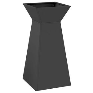 vidaXL Pillāra pods Melna 35 x 35 x 73 cm
