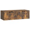 vidaXL Sienā piestiprināms TV skapis Kūpināts ozols 98 x 41 x 30 cm