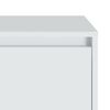 vidaXL naktsskapī&scaron;i, 2 gab., balti, 45x34x44,5 cm, inženierijas koks