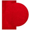 vidaXL paklājs HUARTE, īsa spalva, mazgājams, sarkans, 100x200 cm