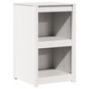 vidaXL Virtuves Skapis MEPPEL Balts 55 x 55 x 92 cm Ciets priedes koks