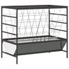vidaXL Liellopu barotava Sudraba 100 x 60 x 90 cm Cinkots tērauds
