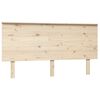 vidaXL gultas galvgalis, 154x6x82,5 cm, priedes masīvkoks