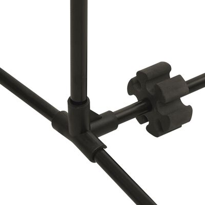 vidaXL regulējams badmintona tīkls, 300x103x94-158 cm, metāls