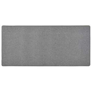 vidaXL paklāja celiņ&scaron;, tum&scaron;i pelēks, 50x100 cm