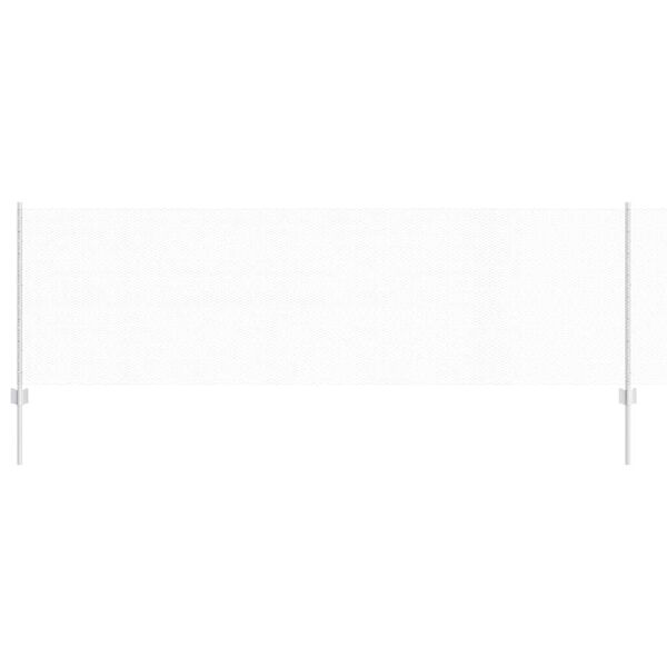 vidaXL Žogs ar stabu Sudraba 0,8 x 10 m Tērauds