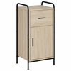 vidaXL Puse Sonomas ozols 97 x 33 x 81 cm Inženierijas koks