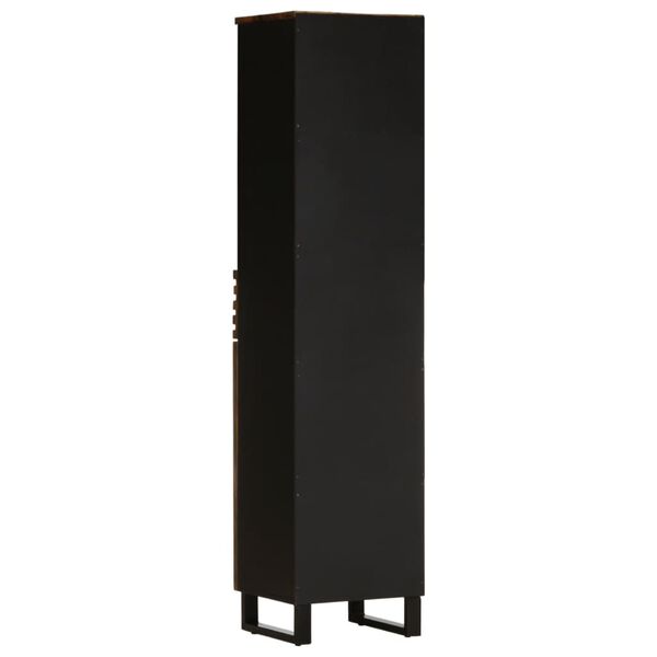 vidaXL kumode, 38x34x160 cm, akācijas masīvkoks