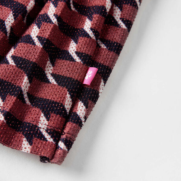 Flisēti bērnu svārki ar gliteriem, tumši zili, 92