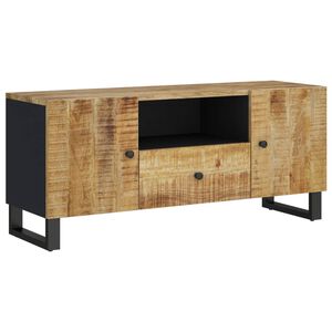 vidaXL TV skapis, 105x33,5x46 cm, mango masīvkoks, inženierijas koks