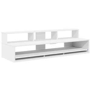 vidaXL Studijas galds Balts 152 x 42,5 x 36 cm Inženierijas koks