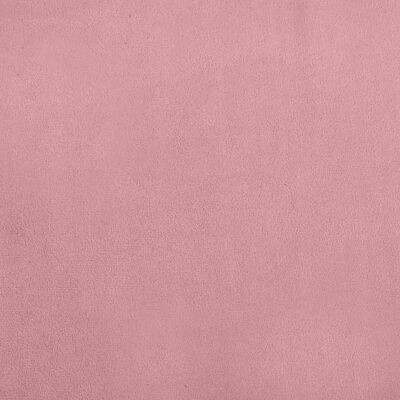 vidaXL bērnu dīvāns, rozā, 70x45x30 cm, samts