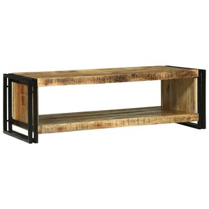 vidaXL Kafijas galdiņ&scaron; Brūna 120 x 50 x 38 cm Cieta mango koksne