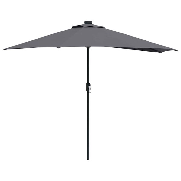 vidaXL Dārza parasols Antracīts 294 x 150 x 224 cm