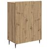 vidaXL Puse Artisan Ozols 66 x 34,5 x 92 cm Inženierijas koks