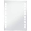vidaXL vannasistabas sienas spogulis ar LED apgaismojumu, 60x80 cm