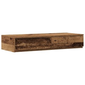 vidaXL Gultas atvilktnes Vecs koks 100 x 36,5 x 16,5 cm