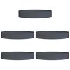 vidaXL Stādītāja gredzens 5 pcs Antracīts 120 x 120 x 20 cm