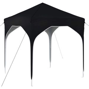vidaXL Pop-up svinību teltis 194 x 194 x 245 cm Antracīts